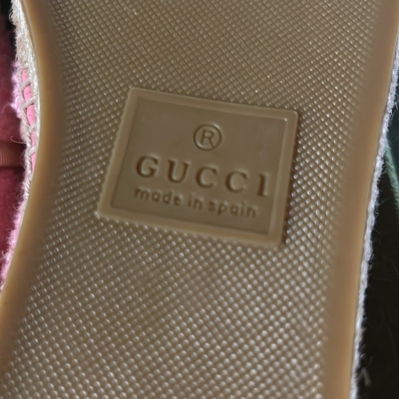 Gucci Interlocking G Terry Espadrille’s. New In Box with 2 dust bags. - Picture 10 of 13
